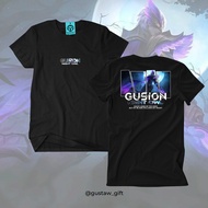 KATUN Gg T-Shirt GUSION Collector skin Mobile Legends Custom Cotton Slim-fitting T-Shirt