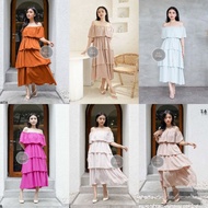 Ralisboutique Summer Lady Crinkle Dress / Summer Dress / Short Dress / Simple Women's Dress