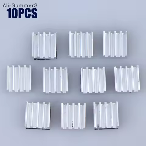 10pcs A4988 Stepper Driver Heat Sink Aluminum HeatSink Cooling Radiator 3D Printer Parts A4988 Dedic