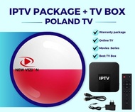 TV BOX Poland มีช่องให้เลือกรับชมมากมายที่มาพร้อมกับกล่องแอนดรอยด์ทีวีที่ได้มาตรฐาน ติดตั้งง่าย พร้อ