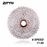 ZTTO Sprocket 8 Speed 11-40T Casette Sepeda Lipat MTB Road SILVER