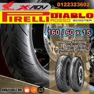 Tayar Tyre Pirelli Diablo Rosso Scooter 160/60x15 Honda X Adv X-Adv XAdv
