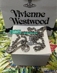 (有現貨！不用提問🙏🏻) 2026春夏補貨 經典款 Vivienne Westwood MAN IMOGENE 合金 扣針 別針 土星 項鍊 項鏈 頸鏈 頸鍊 (保証正貨及全新) 男女同款