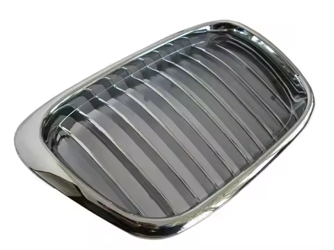 Front Chrome Black Kidney Grille Grill for 1997-2003 BMW E39 5-series 520i 523i 525i 528i 530i 535i 