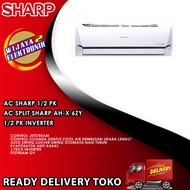 AC SHARP 1/2 PK AC SPLIT SHARP AH-X 6ZY 1/2 PK INVERTER