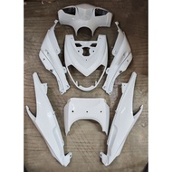 Modenas ACE115 Cover set(7pcs) WHITE Original(Tak sekali Front Fender)