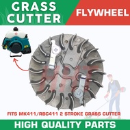 Fujihama MK411 Makita RBC411 Flywheel Fly Wheel 2 Stroke Grass Cutter Mower Spare Parts Accessories 