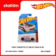 HW_ CORVETTE C7 Z06 7 PINK HI 26F - DIECAST