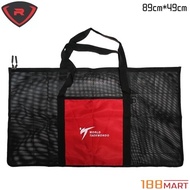 [𝓞𝓻𝓲𝓰𝓲𝓷𝓪𝓵] Rush Rider Mesh Type Taekwondo Bag 89cm*49cm - Black Mesh/Blue/Red
