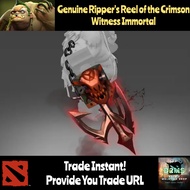 Dota2 Pudge Genuine Ripper's Reel of the Crimson Witness Immortal