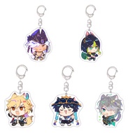 Genshin Impact Sumeru keychain – Alhaitham, Kaveh, Wanderer, Cyno, Tighnari; acrylic cosplay, hanger