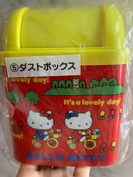 全新 Sanrio Hello Kitty Mini Rubbish Can (made in Japan) 迷你垃圾桶 日本製 一番賞