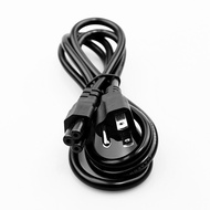 สายไฟ AC 3 รูกลม(แบบที่เสียบ Adapter Notebook) หัวปลั๊ก3ขามีกราวด์ AC Power Cord for Notebook Adapte