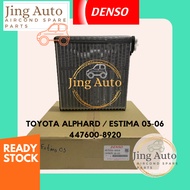 (ORIGINAL) DENSO TOYOTA ESTIMA 2003-2005 ACR30, TOYOTA ALPHARD, TOYOTA IPSUM-FRT COOLING COIL (6720)