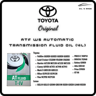 Toyota Genuine ATF WS Fluid Oil 4L Automatic Transmission Fluid Oil