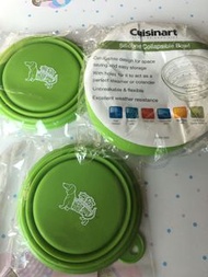 可摺疊式寵物矽膠碗