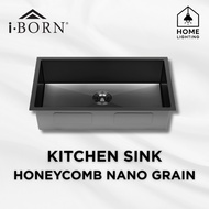 MOCHA i-BORN Kitchen Sink IBKS7545-HC Honeycomb Food Grade Nano Grain Stainless Steel Water Singki S