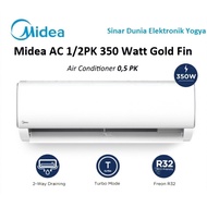 PROMO Midea AC 1/2 PK 0,5 PK Standard 350 Watt MSAF-05CRN2 05CRN2 05CRN