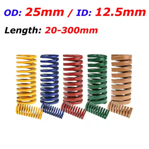 25 x 12.5 x L Spiral Stamping Compression Mould Die Spring Outer Diameter 25mm Inner Diameter 12.5mm