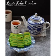 Kek Lapis Sarawak - Lapis Koko Pandan