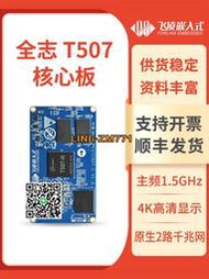 【可開發票】飛凌全志T507核心板嵌入式國產ARM Linux cortex-A53工業車載電力