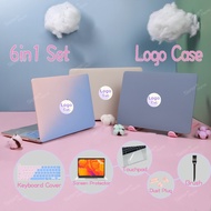 【6 in 1】 Compatible with Macbook Case For 11 12 13 14 inch 2024 2023 2022 for Macbook Air case M1 M2