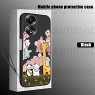 For Honor X7B Honor X8B Honor X9A 5G Phone Case Cute Cartoon Animals
