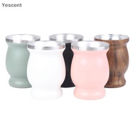 YST  Yerba Mate Cup 304 Stainless Steel 8oz Argentine Yerba Mate Gourd With illas YST