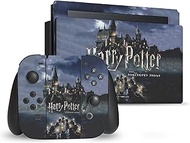 Head Case Designs Officially Licensed Harry Potter Castle Graphics Vinyl Sticker Gaming Skin Decal Cover Compatible with Nintendo Switch Console &amp; Dock &amp; Joy-Con Controller Bundle
