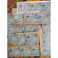 Malaysia 1998 KLIA Mixture of 50sen Stamps - 10 pieces