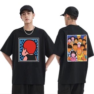 Anime Slam Dunk T Shirts Funny Manga Sakuragi Hanamichi Same Paragraph Graphic Print T-shirt Men Oversized Loose Tshirt XS-4XL-5XL-6XL