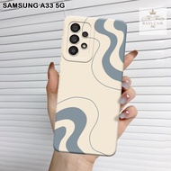 Softcase Samsung A33 5G - Rajacase - Samsung A33 5G Case - Abstract Case Motif - Samsung A33 5G Case