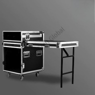 New three-door power amplifier aviation cabinet mixer outdoor audio aviation box aluminum alloy audi