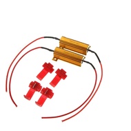 2PCS 50W 6ohm Load Resistors for Hyper Flash Turn Signal Light Blinker LED Bulb