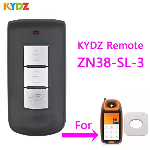 KYDZ ZN38 SL 3 Button Universal Remote Work With Stone Cube