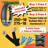 🇲🇾 🔥 Timsun TS663 Tube/ Tubeless Tayar Motor Size 18 250-18 & 275-18