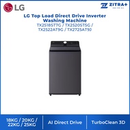 [2026 MODEL] LG 18KG/ 20KG/ 22KG/ 25KG Top Load AIDirect Drive Inverter Washing Machine | TurboClean