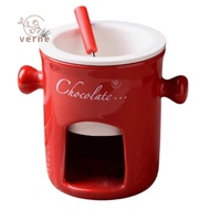 Fondue Mug Ceramic Chocolate Melting Fondue Pot Chocolate Fondue Mugs Snack Candy Chocolate Melter P
