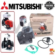 Original Mitsubishi [TB43/TL43/TU43 ] Cylinder Block Molybdenum Piston Complete Set Block Mesin Rump