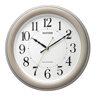 Rhythm (RHYTHM) clock clock radio clock quiet continuous second hand gold Φ31.4x4.8cm 8MY563SR18