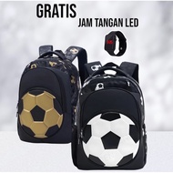 Koyabags - Cool Football Football Motif Elementary and Middle School Boys' School Backpack Stylish F