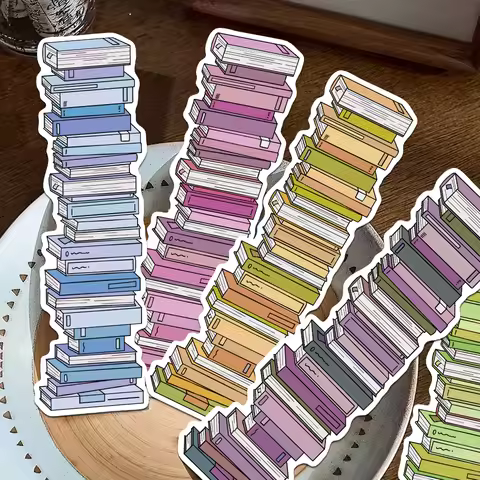 30pcs Colorful Book Tracker Bookmarks Reading Pages Books Tagged School Stationary Supplies DIY Aest