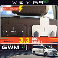 2026 GWM WEY G9 SUV/MPV Special Car Accessories, Special Car Seat Hooks, Interior Decoration Accesso