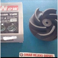 Alkon Waterpump WP30 Pump Impeller 30 3" 3 Inch 3 Inch 6 Leaf Axle 20 mm Axle Depth 26 mm