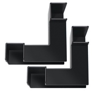 -2PCS Shrimp Cave Aquarium Tunnel Shrimp Hides for Aquarium Corner Aquarium Cave Corner Fish Tank De