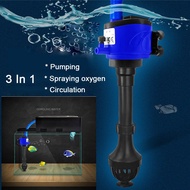 Multi-functional 3 in 1 Aquarium Air pump Filter Water Circulating Oxygen Pump