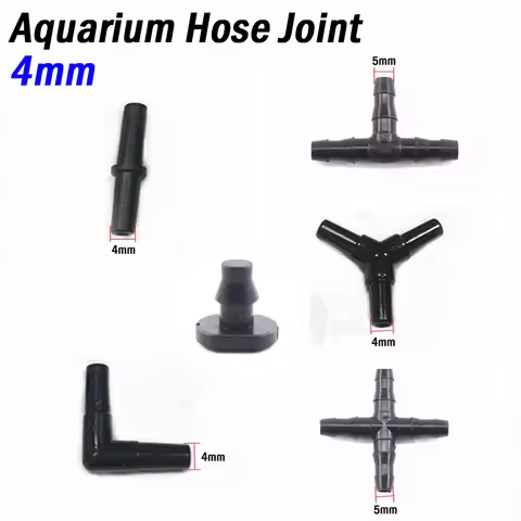 2~50Pc Aquarium Fish Tank Hose Joint 2/3/4 Way Oxygen Pump Hose Connector Fittings Aquarium Air Pump