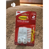 GANTUNGAN 3m Command Medium Utility Hooks 17001 Cable Hanger 1.3kg 3m Hook 3m Command Hook