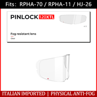 HJC อุปกรณ์หมวกกันน็อก Pinlock 120เลนส์กันฝ้าที่ชัดเจนสำหรับ RPHA70 RPHA-11 I70 I10 C70C70NFG-17FG-S