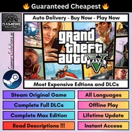 Grand Theft Auto V Legacy GTA 5 [Auto Delivery] [Full DLC] [Steam Offline] PC Game Lifetime